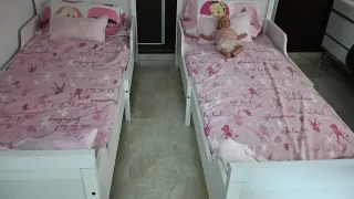 2 Camas Infantiles 80x190 cm