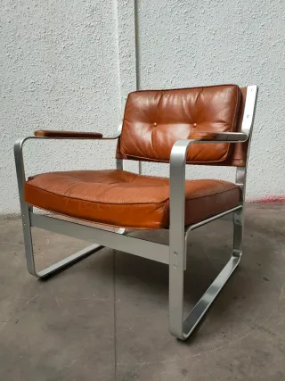 Alquiler Sillones Piel Mid Century