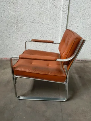 Alquiler Sillones Piel Mid Century