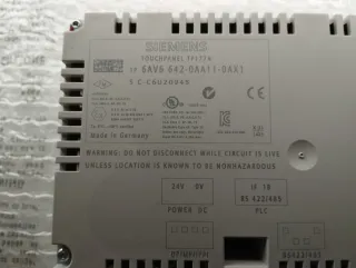 Siemens TP177A Panel Táctil