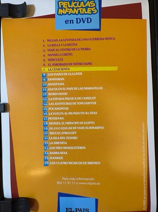 Colección 26 Películas Infantiles DVD