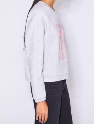 Sudadera Bimba y Lola gris bordada