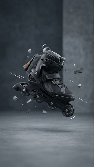 Patines, protecciones y casco Oxelo