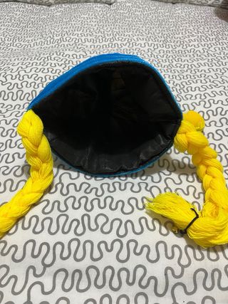 Gorro vikingo infantil con trenzas