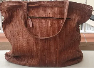 Bolso Adolfo Dominguez Marrón Piel