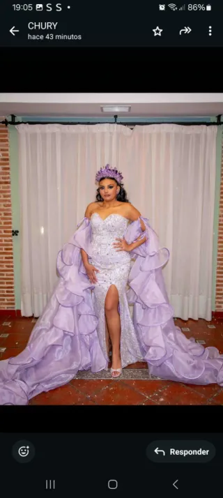 Vestido de boda gitana