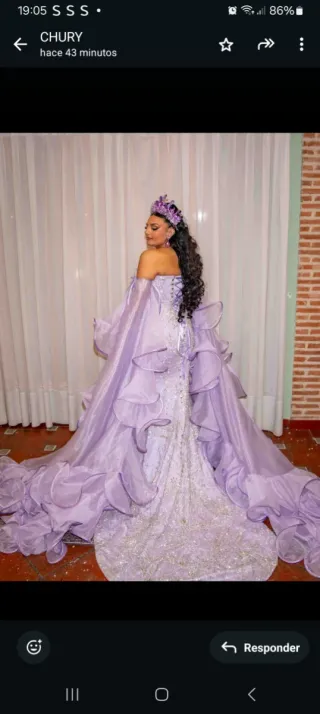 Vestido de boda gitana