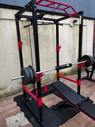 Jaula Half Rack Multiestación