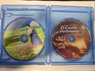 El Castillo Ambulante Blu-ray y DVD ghibli