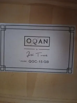 Guitarra Española OQAN 15GB Funda Incluida