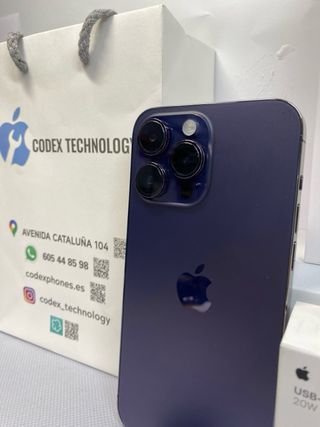 IPHONE 14 PRO MAX MORADO 128 GB IMPOLUTO