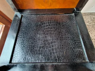 4 Sillones de Madera Negros