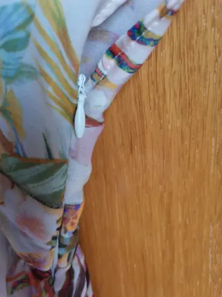 Vestido largo Zara estampado floral