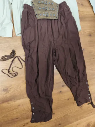 Disfraz Medieval XL Camisa y Pantalón