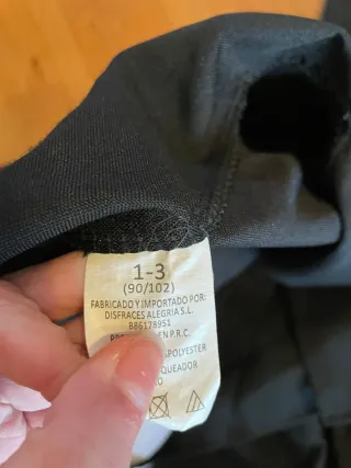 Disfraz Policía Infantil Talla 2 años