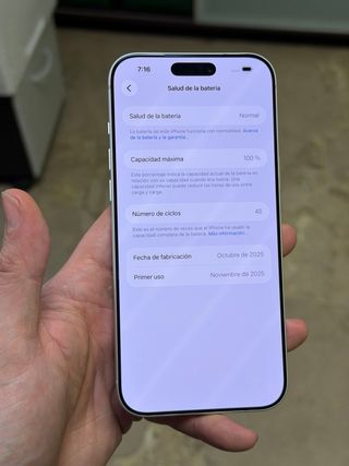 iPhone 17 Pro Max 256GB Blanco a estrenar