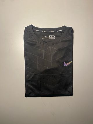 Camiseta térmica Nike VaporKnit Negra Talla L
