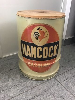 Taburete vintage gasolina Hancock