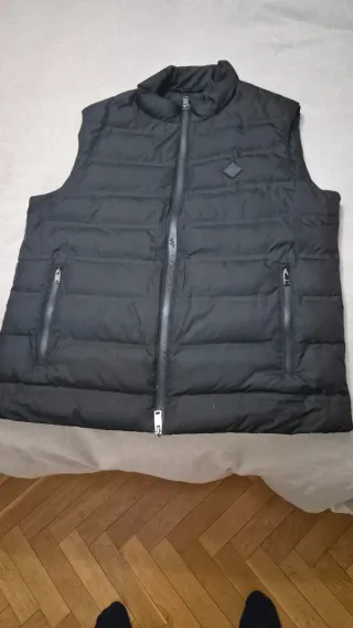 Chaleco acolchado Hackett negro