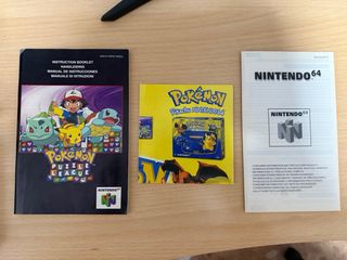 Set completo di Pokémon Puzzle League per Nintendo 64 con scatola, manuale e cartuccia
