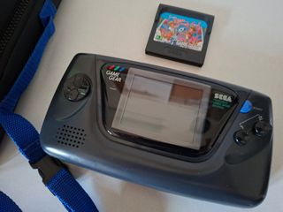 Consola Sega Game Gear + Bolsa + Juego