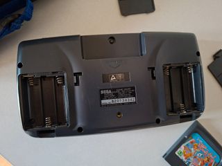 Consola Sega Game Gear + Bolsa + Juego