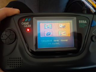 Consola Sega Game Gear + Bolsa + Juego