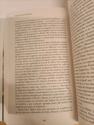 Canaris. El espía y confidente de Franco: La le...