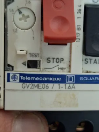 Salva motore Schneider GV2ME06 1-1.6A