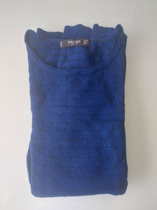 Jersey Mango Azul Talla XS