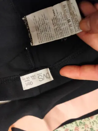 Leggings donna BEST STAR neri e rosa