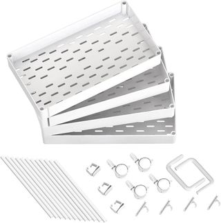 Carrito almacenamiento de 4 niveles.