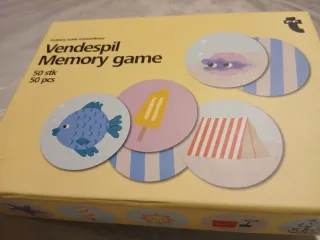 Vendespil Memory Game 50 pezzi