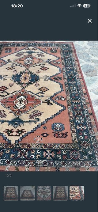 Alfombra grande 2,35x1,70 m lana