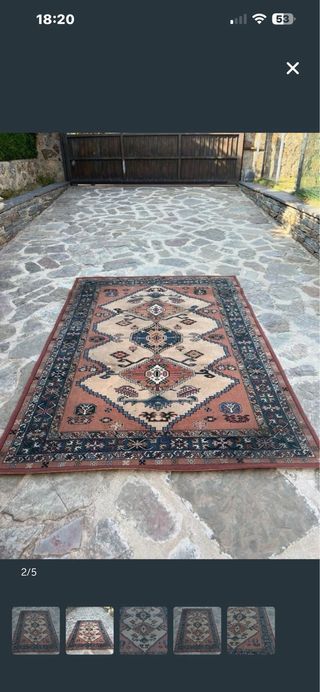Alfombra grande 2,35x1,70 m lana