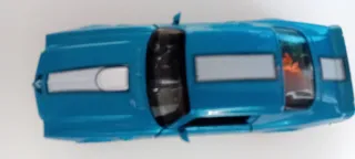 Coche de juguete Pontiac Firebird azul