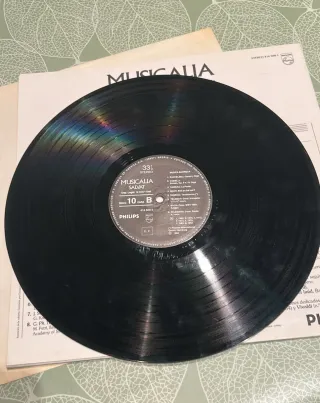 LP Musicalia - Música barroca Nº 10 Philips