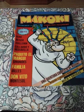 Lote Comic revista Makoki