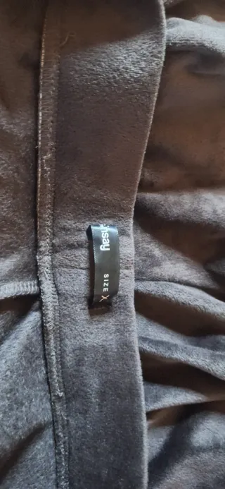 Pantalón campana terciopelo marrón XS