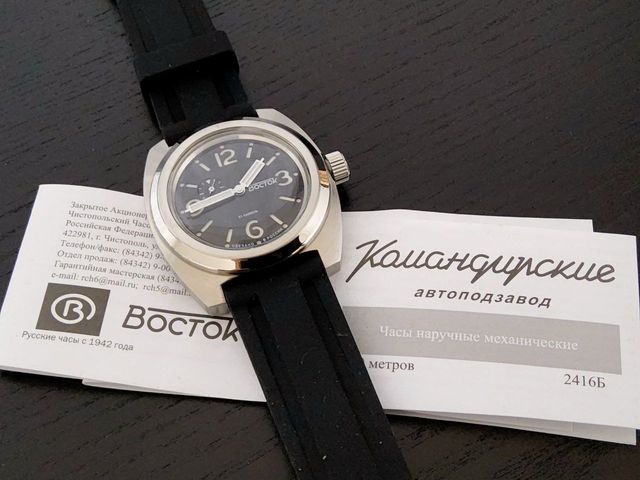 Vostok Amfibia "panerai" 170964 automático