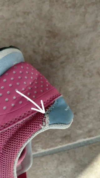 Scarpe Champion Bambina Rosa Velcro