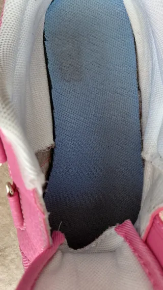 Scarpe Champion Bambina Rosa Velcro