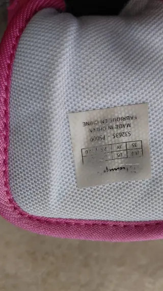 Scarpe Champion Bambina Rosa Velcro