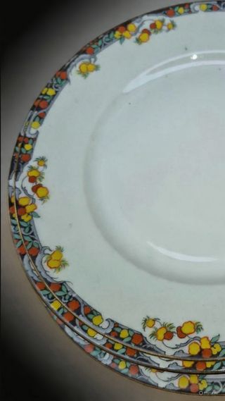 VAJILLA LIMOGES PORCELANA AÑOS 50