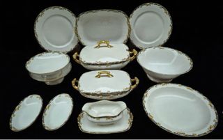 VAJILLA LIMOGES PORCELANA AÑOS 50