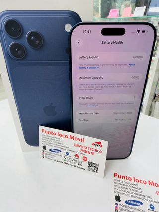 iPhone 17 Pro Max 512GB Blu