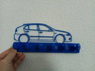 Colgador de llaves seat