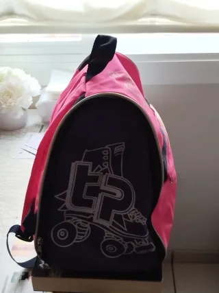 Mochila Tot Pati Patines Rosa