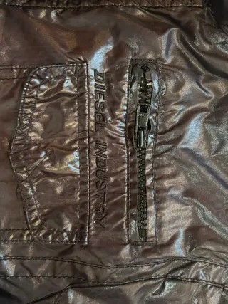 Chaqueta Diesel Negra Hombre