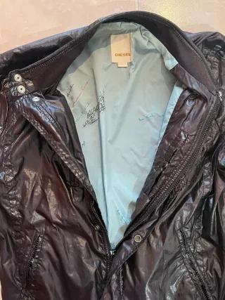 Chaqueta Diesel Negra Hombre